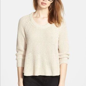 Madewell crop sweater
